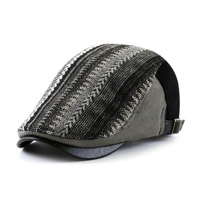 China Good Fabric Oversized Support Mens Character Sample Newsboy Newsboy Caps Hats for sale