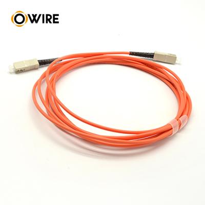 China Network Fiber Optic Cable LSZH 24 Core LC Om3 Cabling Fiber Optic Patch Cord for sale