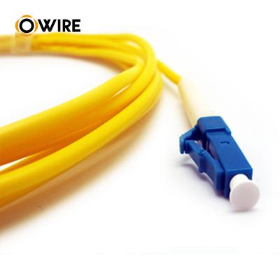 China OWIRE Factory 2 Core Indoor Single Mode Fiber Optic Cable LC to LC Patch Cord for sale