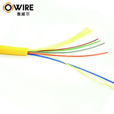 China OWIRE 2 Core Multimode Indoor Multi Mode Fiber Optic Pitch Distribution Cable for sale