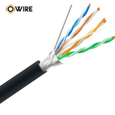 China Owire cat5e network cable ftp cat5e LAN cable ftp cat5e LAN cable ftp cable ODM OEM CMR Cat5e F-UTP for sale