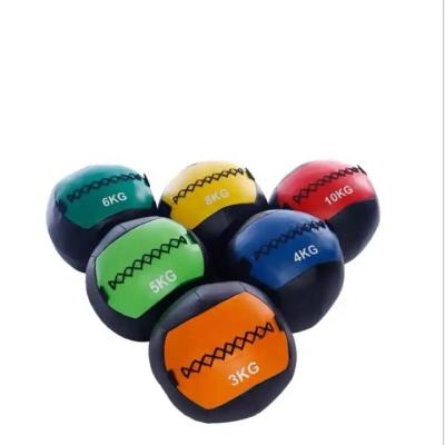 China Durable Medicine Heavy Balls High Quality Custom Logo Weight Training 1-12 KG 2-22 LB Durable Soft Solid Rubber Medicine Ball for sale