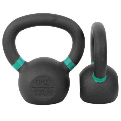 China Durable Wholesale High Quality Kettle Bell Set Black Cast Iron Kettle-bell Kettle ABT Bell Weight Kettlebell for sale