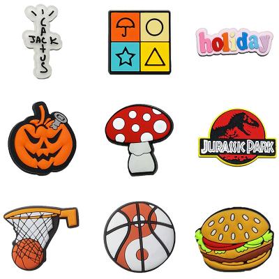 China Shoe Lace New Cartoon Shoes Charms Wholesale PVC Shoe Charms With Cheap Price for sale