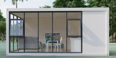 China Modular Custom Glass Wall Quick Fast Assembly Container House for sale