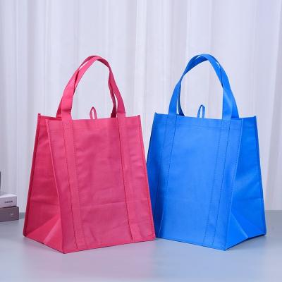 China BIODEGRADABLE Ready Packing Goods Packaging Customized Size Logo Reusable Shopping Bag Recycled Eco Friendly Non Woven Bag for sale