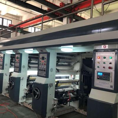 China Factory BOPP, PET, PVC, PE, Aluminum Foil Rotogravure Printing Machine for sale