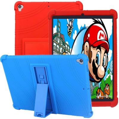 China 2021 Hot Selling Shockproof Amazon Soft Silicone Kickstand Silicone Stand Case For Ipad 10.2