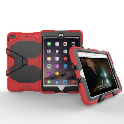 China Kickstand Heavy Duty Detachable Shockproof Plastic Tablet Case Mulit Color Cover Device For iPad Mini 1 2 3 for sale