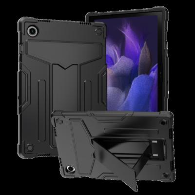 China 3-Layer Heavy Duty Protective Kickstand Silicone Rugged PC Tablet Cover For Samsung Galaxy Tab A8 10.5 inch 2021 Case for sale