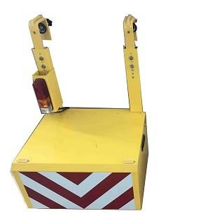 China Traffic Yellow Crash Proof Truck Mounted Attenuator for sale