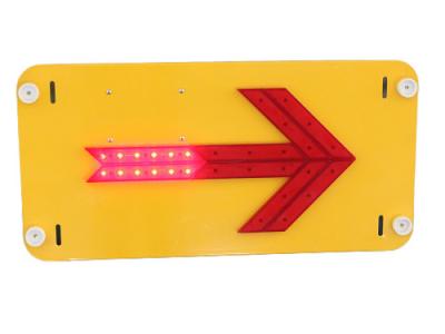 China Electrostatic Spraying 800*400*10mm LED Arrow Board for sale