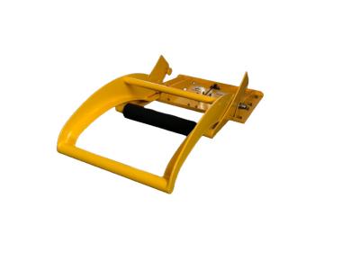 China Traffic Yellow Aluminum Portable Vehicle Barriers Foldable for sale