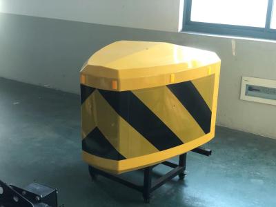 China Aluminum alloy Honeycomb Shape Crash Cushion Barrels for sale