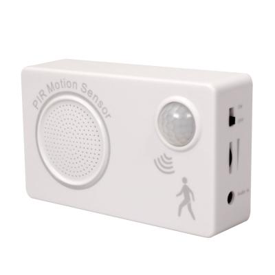 China Home COVER Pir Motion Sensor, Motion Activated Sound Device, Mini Infrared Motion Sensor Sound Box Speaker for sale