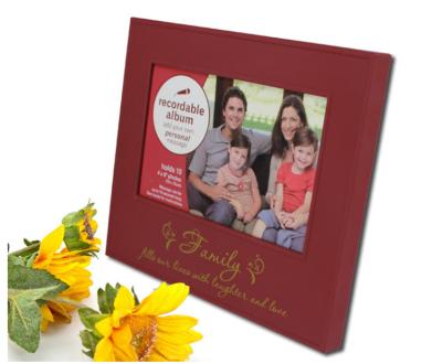 China Factory OEM ODM Color ABS Metal 10 Seconds Recording Voice Picture 5 Inch Size Photo Frame For Unique Birthday Christmas Gifts for sale