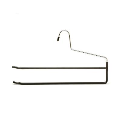 China Modern Rated Open Supplier LINDON 2 Tier Open Hanger For Trousers And Towels for sale