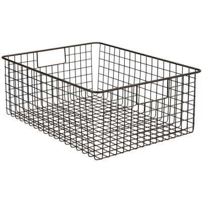 China Any Room In Your Amazon Home Hot Selling Multifunctional Stainless Steel Metal Wire Food Baskets Kitchen Storage Organizer for sale