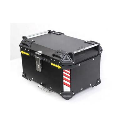 China Almost All Brands Motorcycle Accessories Factory Direct Sale 50L 50Liter Motorcycle Aluminum Alloy Top Case For Motorcycle Tail Box for sale