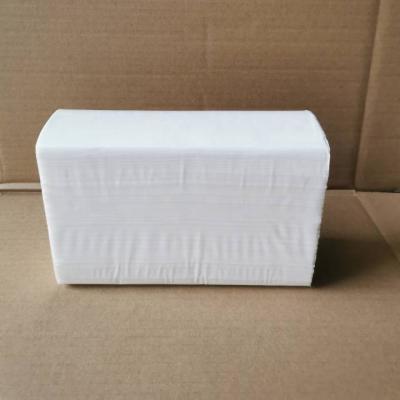 China Virgin White Wood Pulps Facial Tissue v Fold Tissue White Plastic Bag 1 Ply Z Ply Tissue for sale