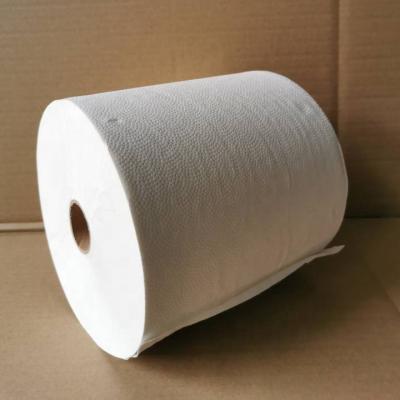 China Disposable Mixing Wood Pulp Wood Pulp Kitchen Towel Roll Hard Roll Paper Towel Tissue Roll for sale