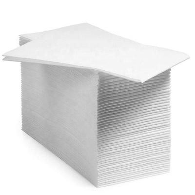 China White Chinese Factory Dinner Napkins Snowflake Folding Paper Disposable High Quality Paper Napkin for sale