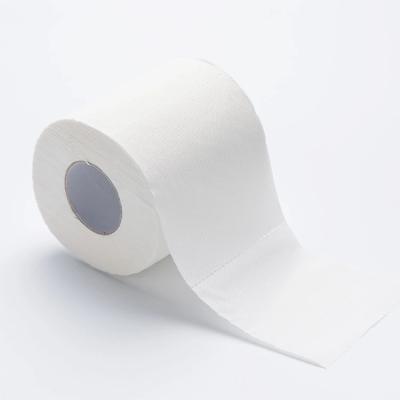 China Disposable Toilet Paper Toilet Paper Factory Price Customized White Virgin Wood Pulps Ultra Soft Toilet Paper Roll for sale