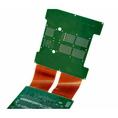 China Polyimide Flex 2-8 camadas PCB rígido flex Quadrados Círculos irregulares 0,5-4oz peso de cu à venda