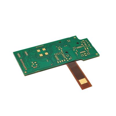 China 0.5mm Radius PCB rígido flexível com serviço DFM e máscara de solda branca à venda