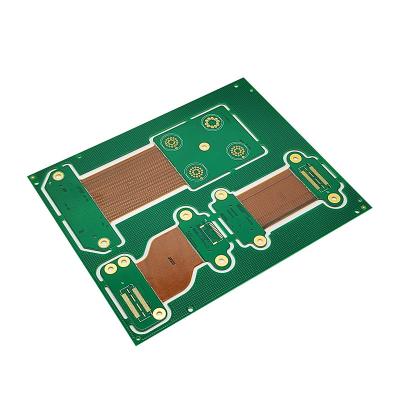 China Placa de PCB quadrada flexível verde Máscara de solda para dispositivos médicos à venda