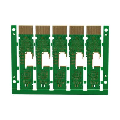 China 1 oz koperen dikte optische circuit board LC connector voor gegevensoverdracht Te koop