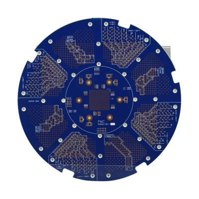 Chine Pcb multicouche en argent Fr4 à immersion avec sérigraphie blanche à vendre