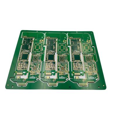 China 6-Layer HDI PCB with 1.5mm Board Silkscreen Color and Impedance Control for sale