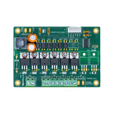 China 1.6MM 0.1MM Min Lijn FR4 Hard Flexibel Rigid Flexibel Industrial Control PCB Assembly Te koop