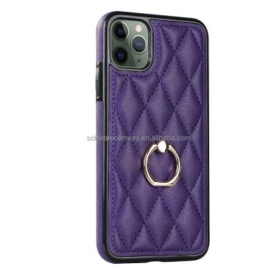 China iPhone 11 Pro Finger Metal Edge Fashion Rise Lens Protective Cover Soft Shockproof Ring Stand Case For For iPhone 11 Pro Max for sale