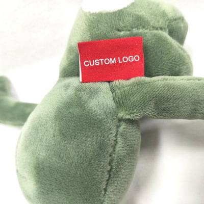 China Custom Name Logo Toy Woven Fashion End Washable Luxury High Quality Fold Labels for sale