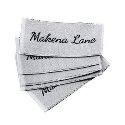 China Wholesale Washable Custom Centerfold Clothes Woven Label Logo for Garment for sale