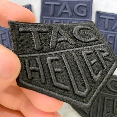 China Sustainable Custom Apparel / Shoes / Hats Cloth Embroidered Patch Badges Sew On Embroidery Patches Apparel Woven Patch for sale