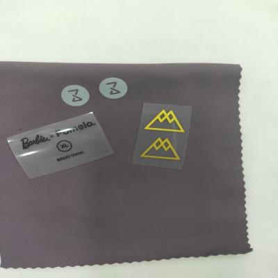 China Viable Custom Printing Silicone Heat Transfer Labelsilicon Vinyl Heat Transfer Logo Soft Rubber Patch Tpu for sale