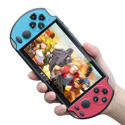 China New Arrival Retro Portable X7 Plus Video Game Console 5.1 Inch HD Screen Handheld Game Player 4.3