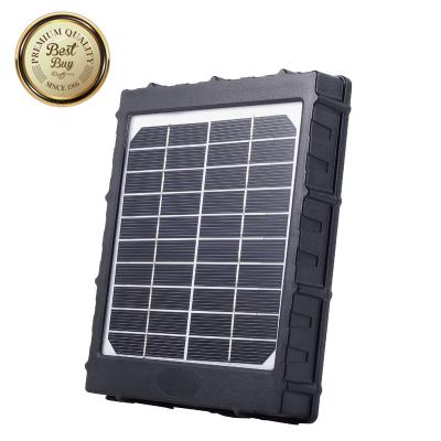 China 12v Solar Panel With Built-in 8000 Lithium Battery Mah Trail Camera With Battery 6v/9v/12v Output For Trail Camera Game Camera 125mmx125mm for sale