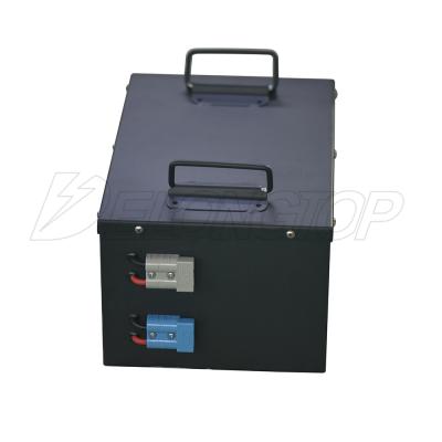 China BOATS 2500W tricycle pedicab vehicle battery DL-5150 51.2v 50ah 16S1P 48v lifepo4 battery pack for sale