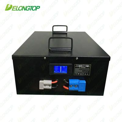 China Long Cycle Life 48V 100Ah Lithium Li Ion Pack Battery 5Kw Phosphate Battery for sale