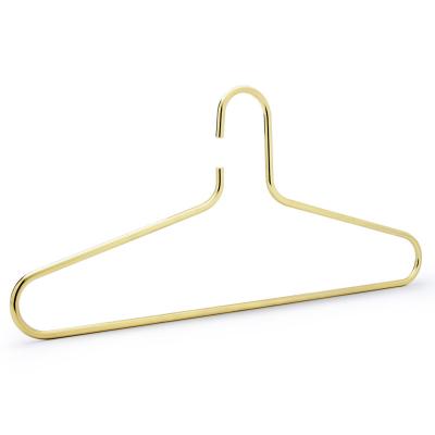 China Behind Doors/On Walls luxury gold metal cloth hanger for sale