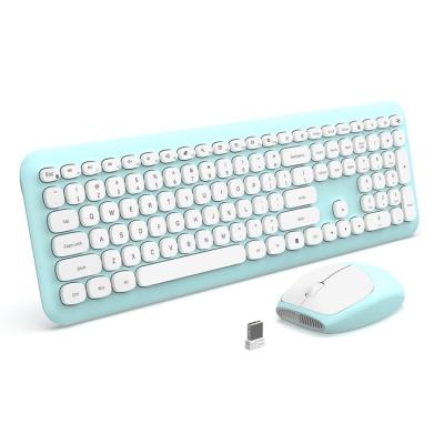 China Ultra Thin Full Size Keyboard Mouse Set with Number Pad for PC Desktops Laptops Windows Wireless Keyboard and Mouse Combo for sale