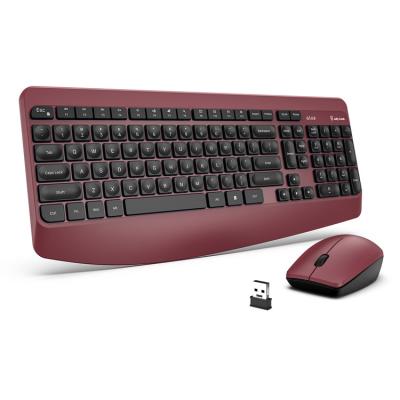 China Comfortable Palm Rest 2.4Hz Normal Keyboard with Palm Rest Ergonomic Keyboard Mouse for Computer PC Wireless Keyboard and Mouse Set for sale