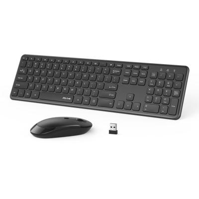 China 2.4GHz normal wireless keyboard ultra slim computer keyboard and mouse wireless combo and mouse for sale