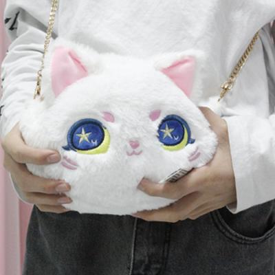 China Strange Shapes Wholesale Custom Plush Cat Plush Cat Toy Magical Girl's Cuddly Gift Plutus Cat Wholesale Bag for sale