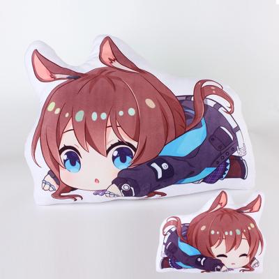 China Plush Anime Stuffed Toy Amiya Exusiai Texas Lappland Ifrit Model Hug Pillow For Arknights for sale