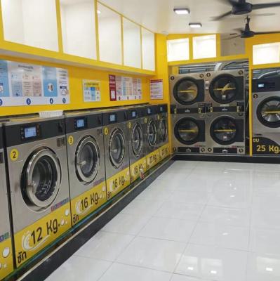 China Hotels Coin Operated Washing Machine For Laundry Shop for sale